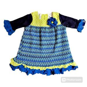 Rare Editions Blue Dress